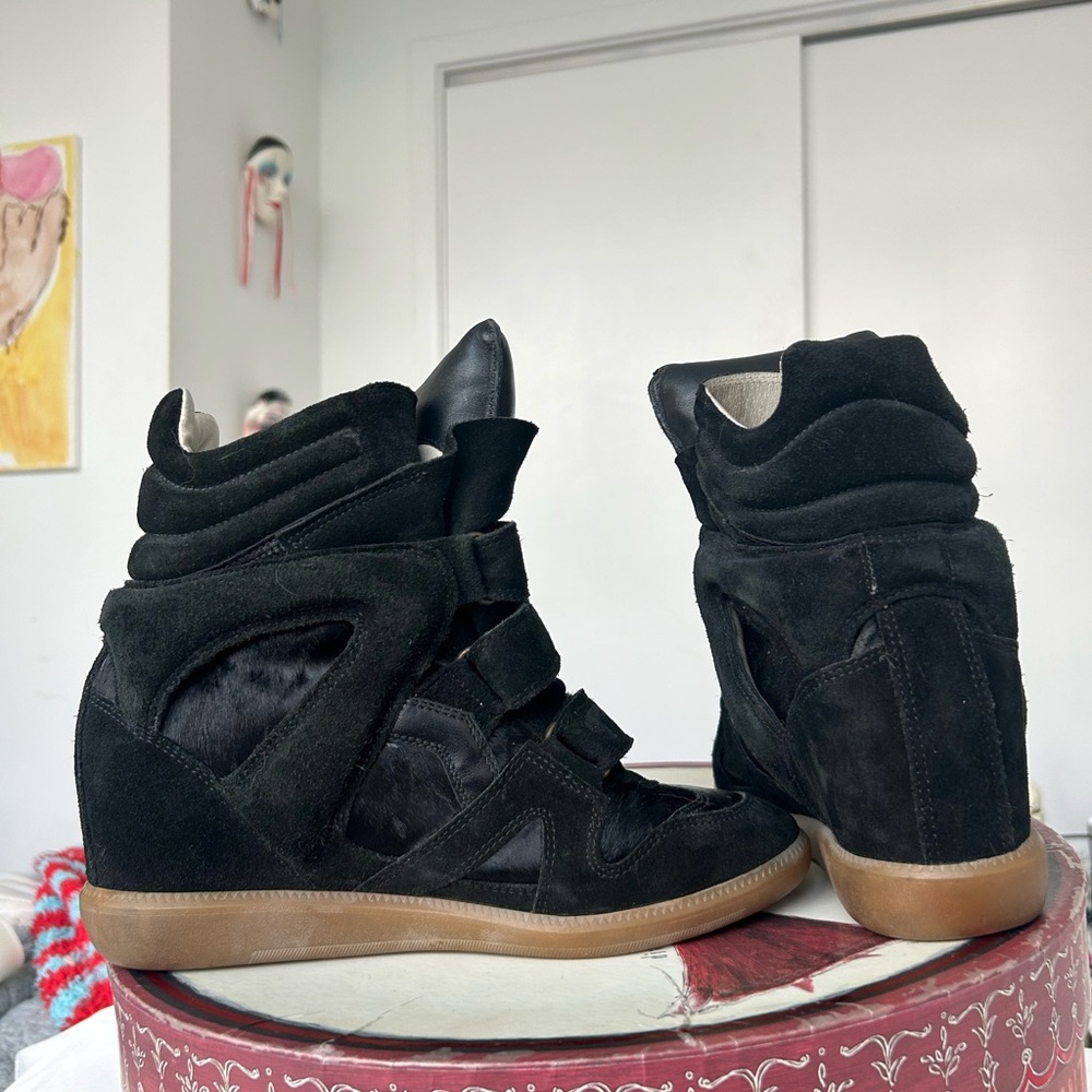 Isabel Marant Beckett Sneakers - Black